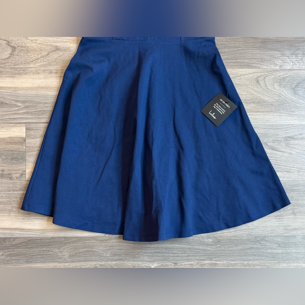 NWT Lulus Navy Blue Mini Dress Size M - Picture 9 of 10